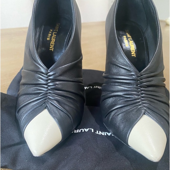 SAINT LAURENT
Vivi 100 leather pumps 
size: 37.5 - Picture 5 of 14